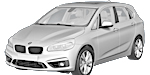 BMW F45 B1B79 Fault Code